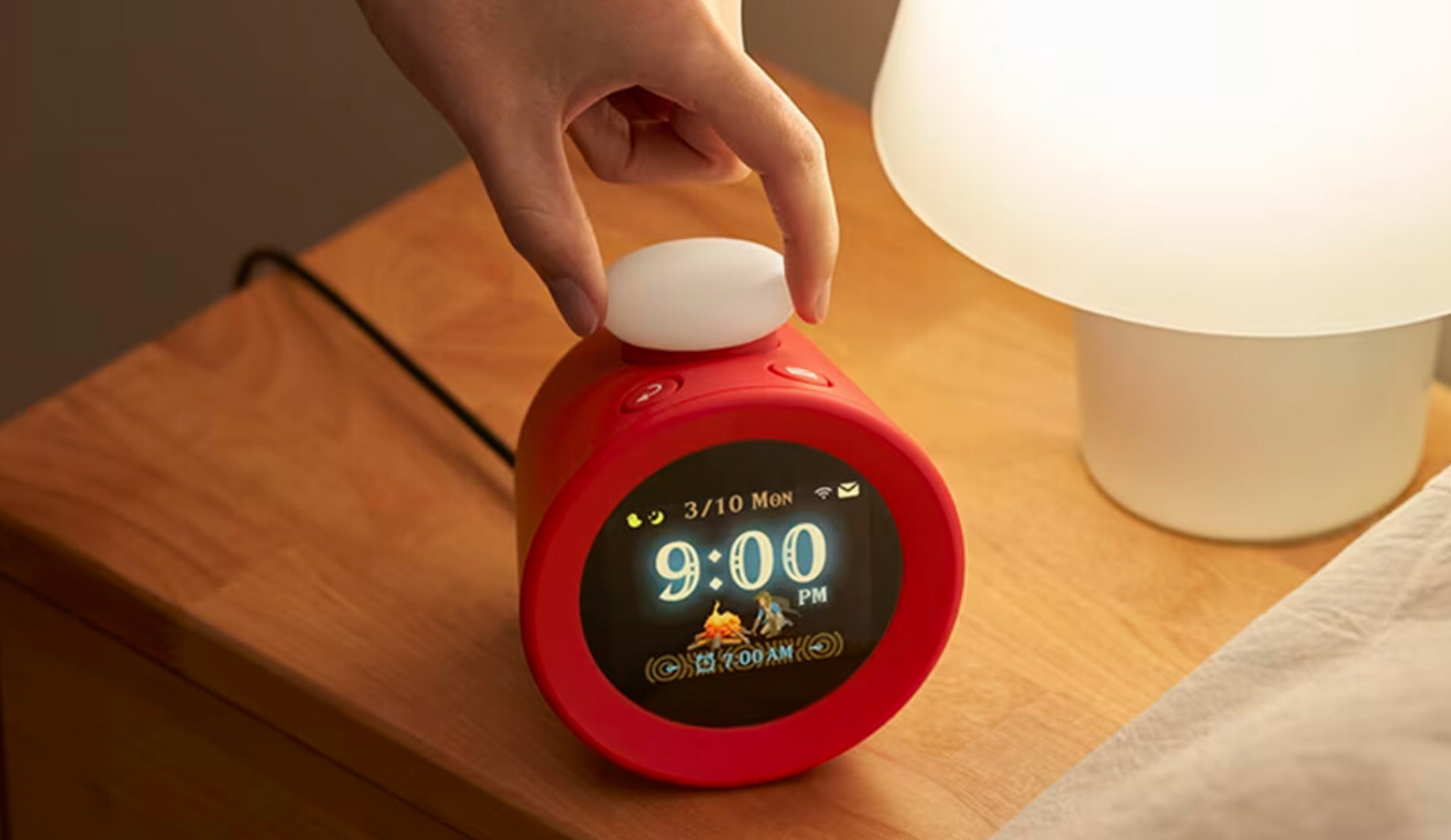 Lo nuevo de Nintendo, un reloj despertador con WiFi